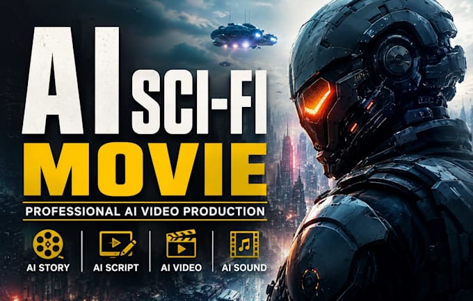create a cinematic ai video trailer with professional ai video editing