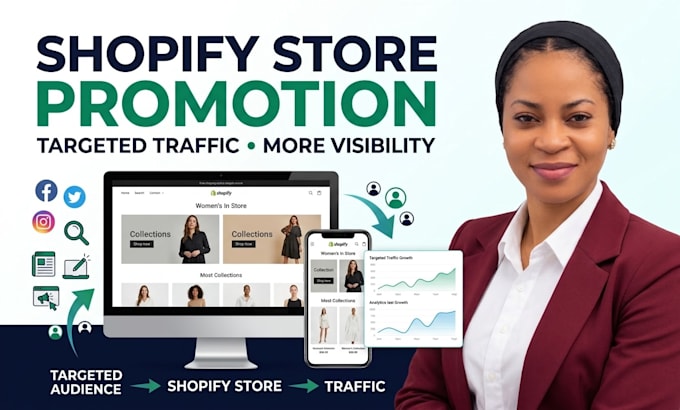 promote your shopify store to increase traffic