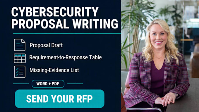 write cybersecurity rfp responses and tender proposal drafts