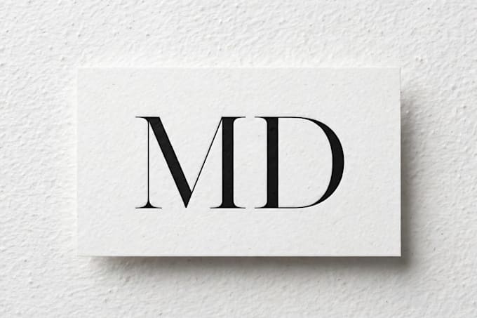 design luxury minimalist monogram logo