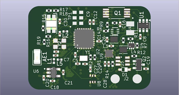 design industrial esp32 pcb, rs485 modbus can automation control board