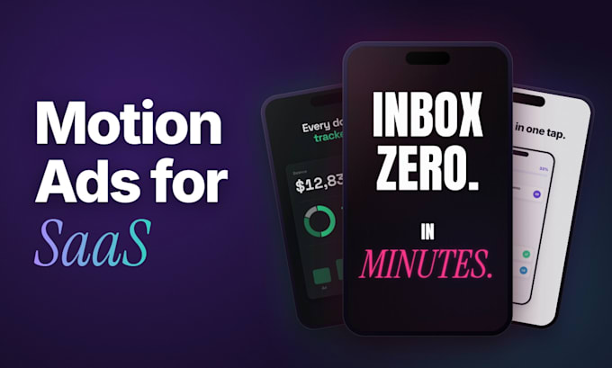create motion graphics video ads for your saas or startup