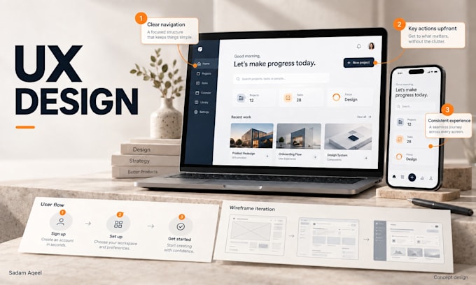 improve your product UX with audits, flows and wireframes