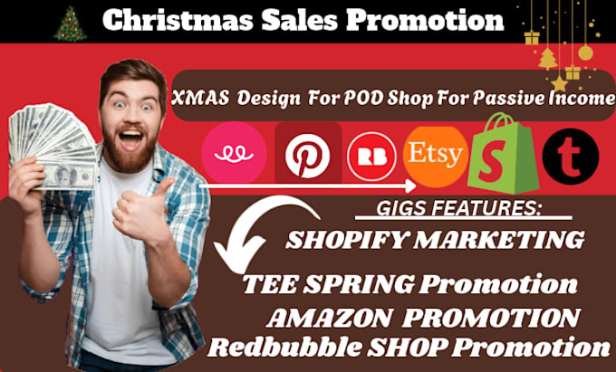 promote mercari, depoop, vinted, poshmark pod redbubble promotion