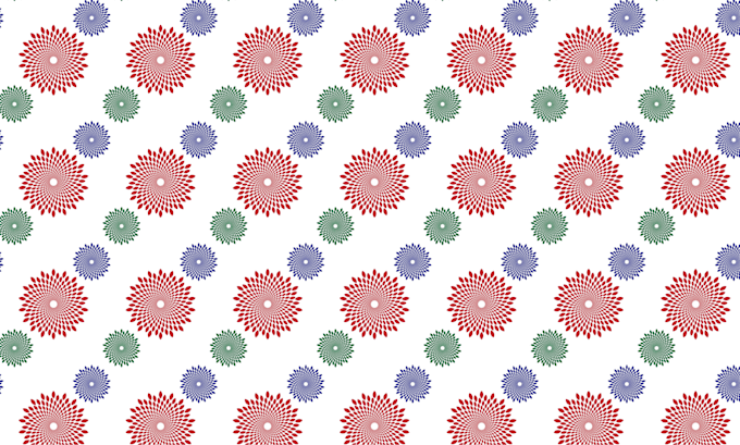make a unique pattern design