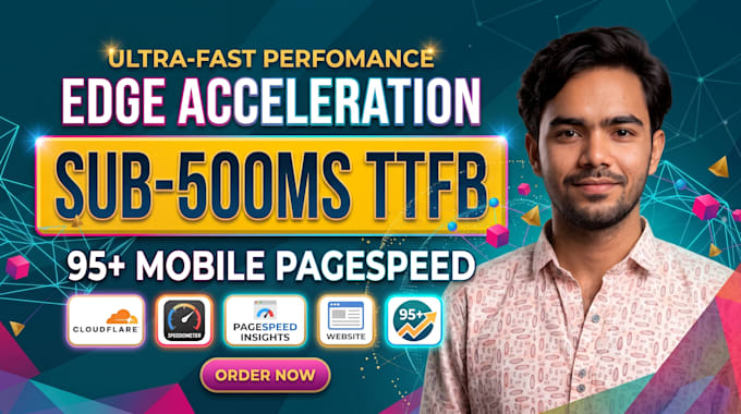 speed up website reduce tfb core web vitals cloudflare cache