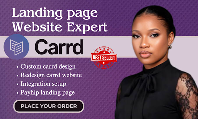 design carrd landing page, redesign carrd website carrd co landing page design