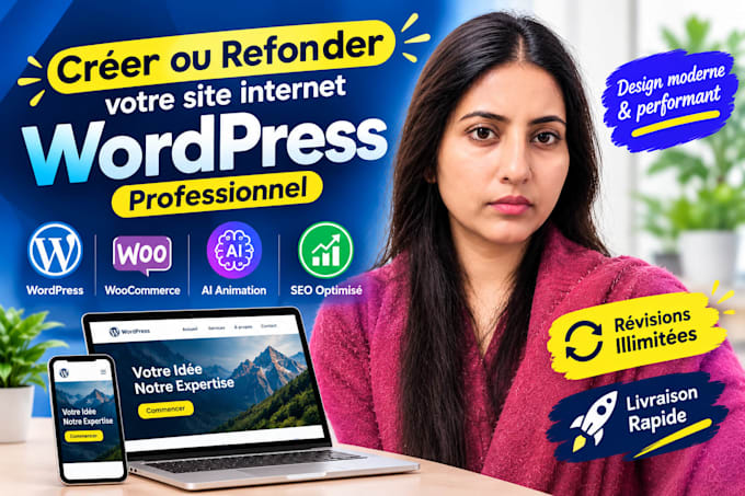 créer ou refondre votre site internet wordpress professionnel