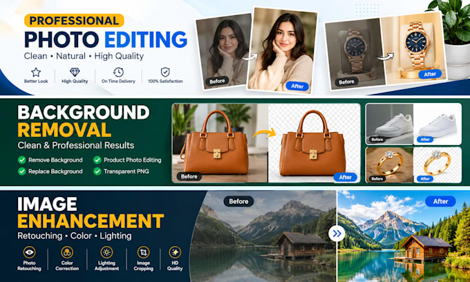 professionally edit photos and images