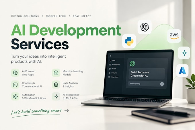 be ai software developer for ai website development, full stack website ai agent