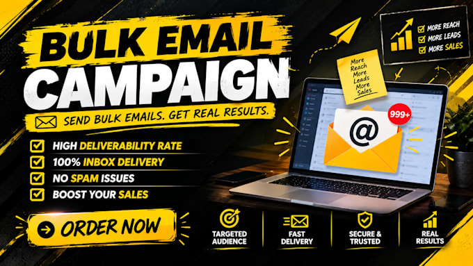 do bulk emall blast, send mass email, and email marketing campaign