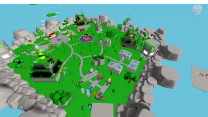 build a high quality roblox map, lobby, models and environment