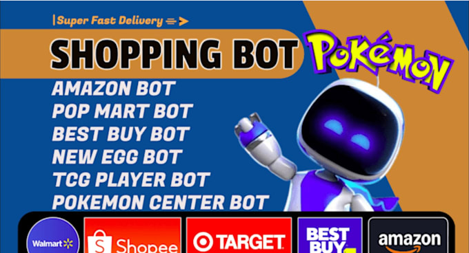 make auto checkout bot, pokemon bot, auto purchase bot, auto buying with python