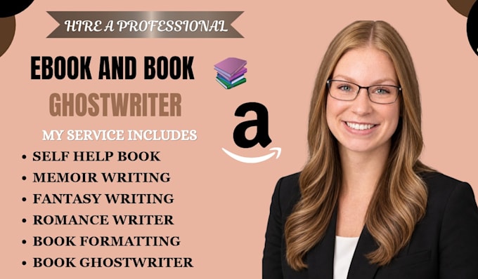 be your professional book ghostwriter and book writer