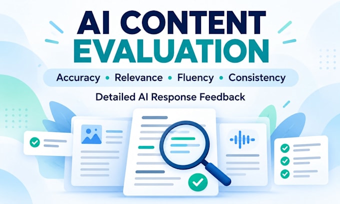evaluate ai generated content and provide detailed feedback