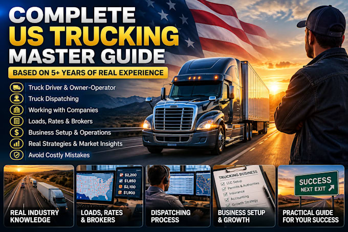 provide a complete US trucking guide