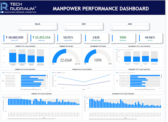 create professional excel mis reports and dashboards