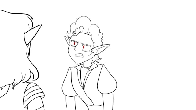create 2d traditional animation, 2d hand drawn, frame by frame animation