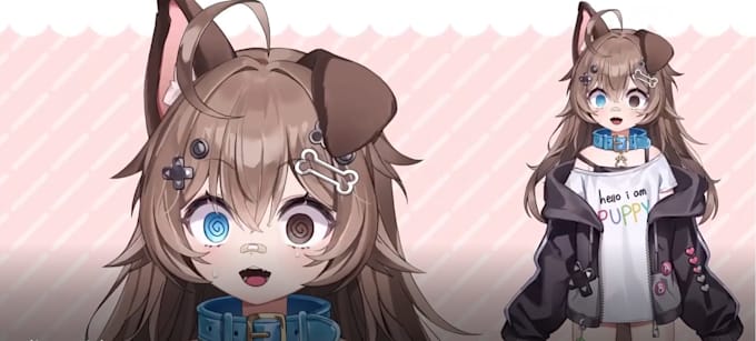 design and rigging live2d vtuber model