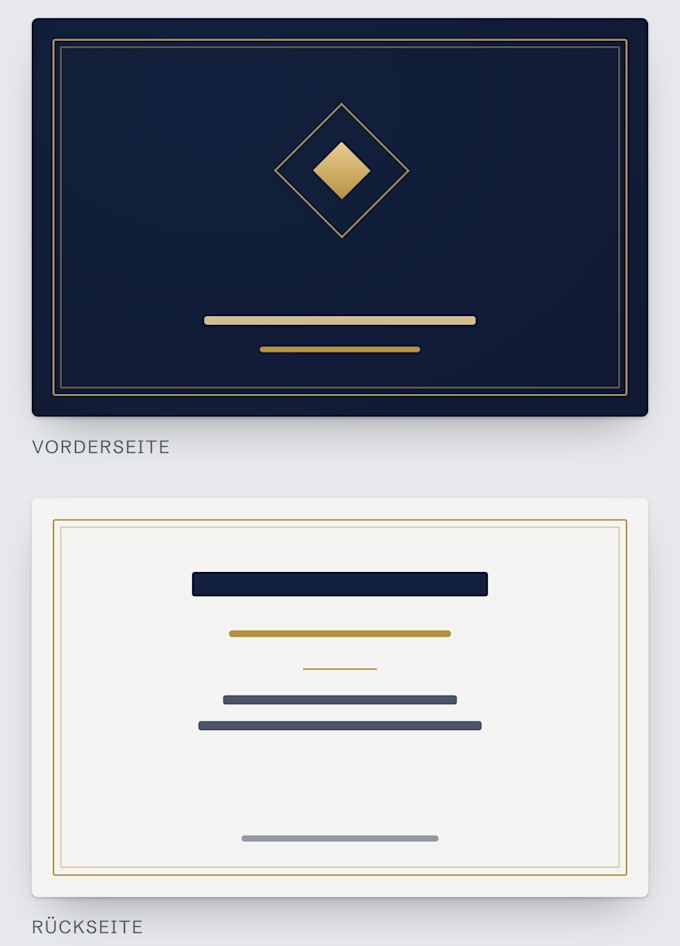 design business cards for you