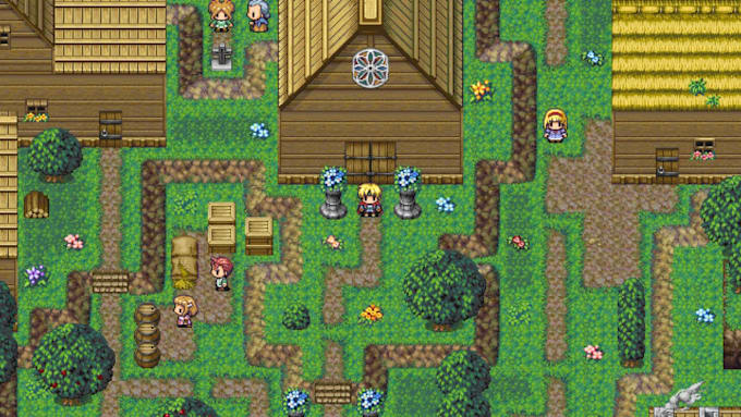 develop 2d or 3d rpg games in unity, rpg maker mz mv games and plugins