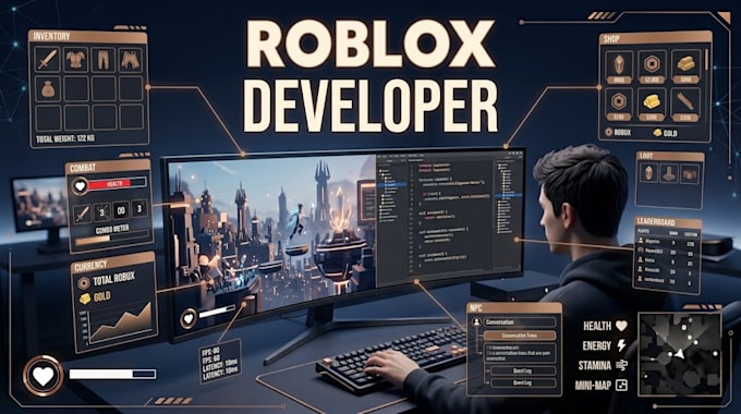 be your roblox game developer