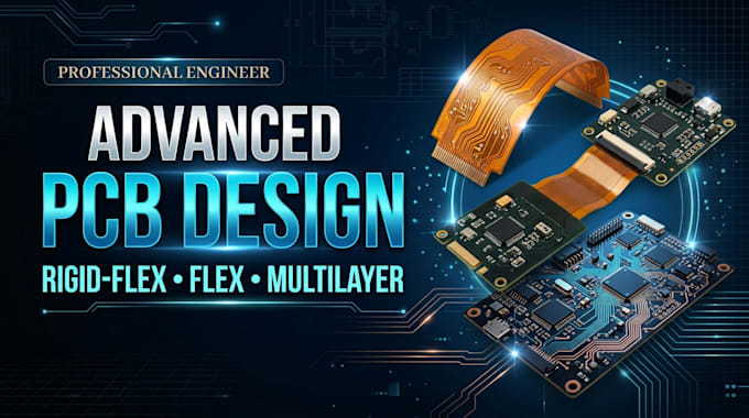 design rigid flex, flex pcb and multilayer pcb layouts