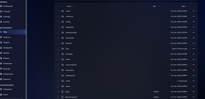 setup and configure your minecraft server