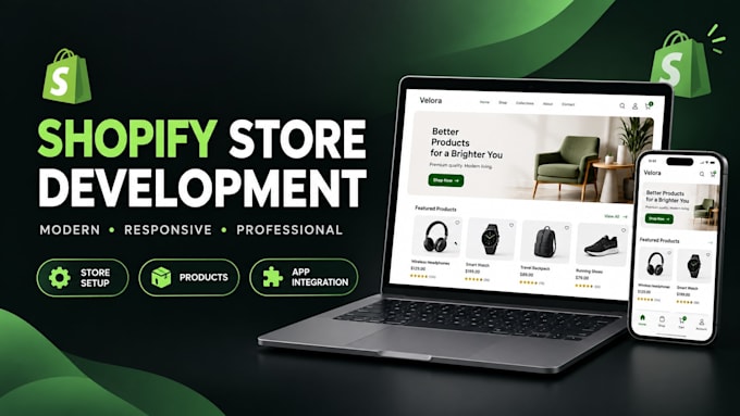 build a professional shopify store for your business
