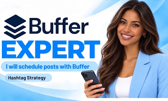 manage your social media and schedule posts using buffer