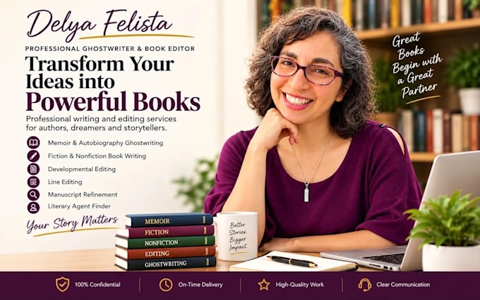 ghostwrite your memoir, autobiography, biography or life story