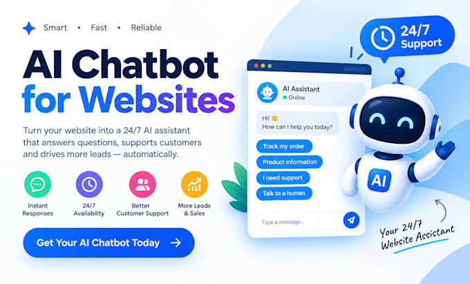 build custom ai chatbot for websites and apps