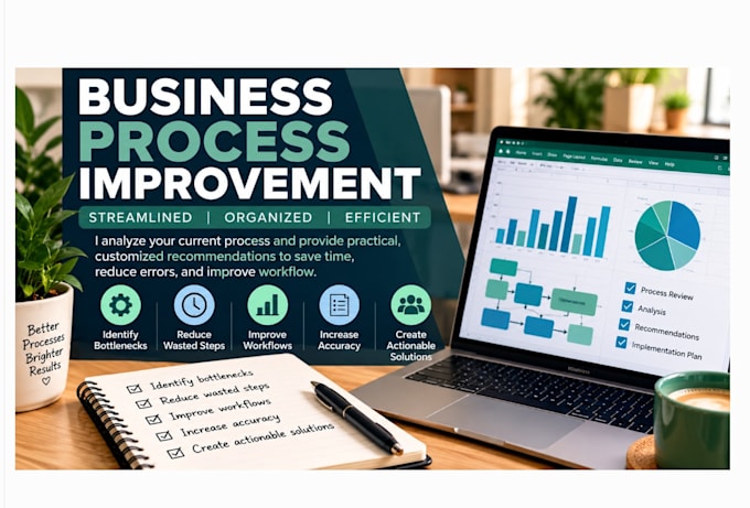 analyze and improve your business processes and workflows