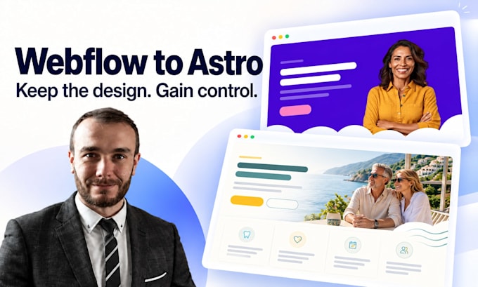 migrate your webflow website to astro