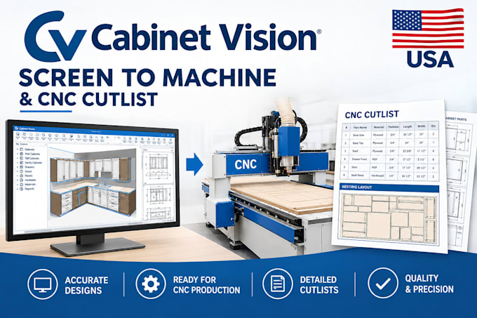 2d floor plan, screen to machine,cnc cutlist, bathroom plan