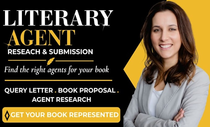 research verified literary agent and submit your book to suitable agents