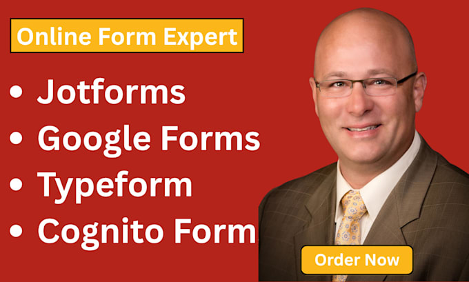 create jotform, google forms, and typeform surveys