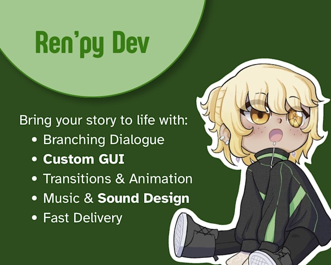 code a renpy visual novel for you