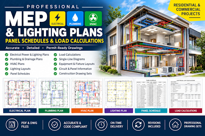 do mep, electrical drawing, mep electrical design