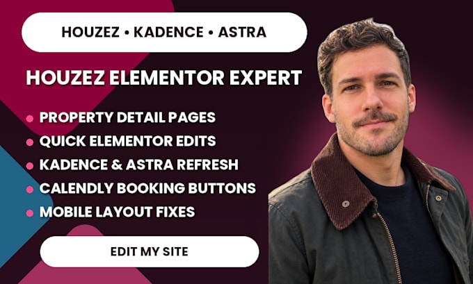 houzez theme elementor fix kadence wordpress houzez property page astra edits