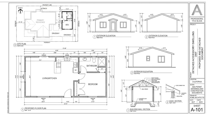 prepare residential grading and drainage permit plans