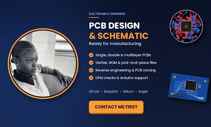 pcb schematic designing, pcb production and reverse engineering for you