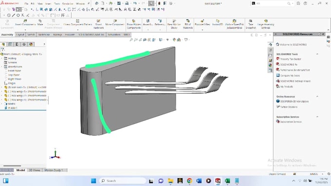 design uav drone rc aircraft aerodynamic design perform cfd fea analysis