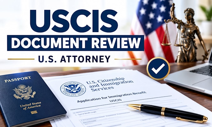 review your uscis forms and immigration documents as a US attorney