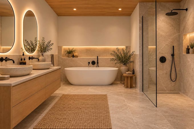 remodel en suite,luxury bathroom cgi,bedroom layout,virtual staging,scandinavian
