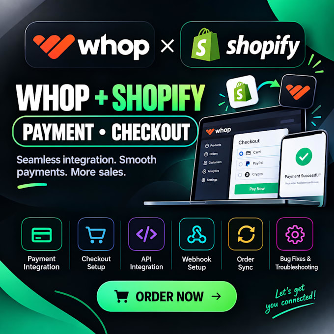 setup your whop payment with shopify store checkout fix payment gateway bug fix
