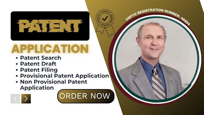 draft and file non provisional or provisional patent application
