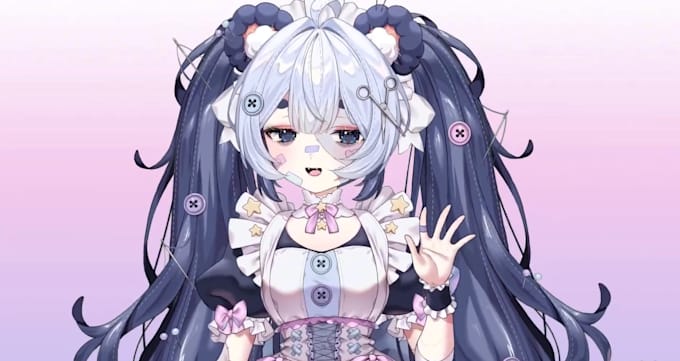 design and rig pro live2d vtuber model, 2d vtuber design ready to stream