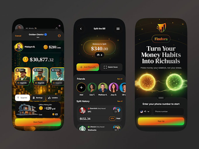 develop fintech app, digital wallet payment, loan app neobank mobile banking app