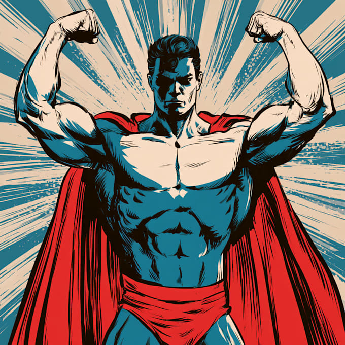 do a superhero comic